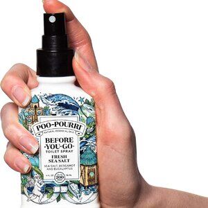 Poo-Pourri Before-You-Go Toilet Spray Fresh Sea Salt 4oz